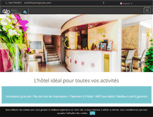 Tablet Screenshot of hotel-leprado.com